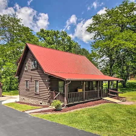 Rustic Cabin With Screened Deck 8 Mi To Dollywood Sevierville Exterior photo