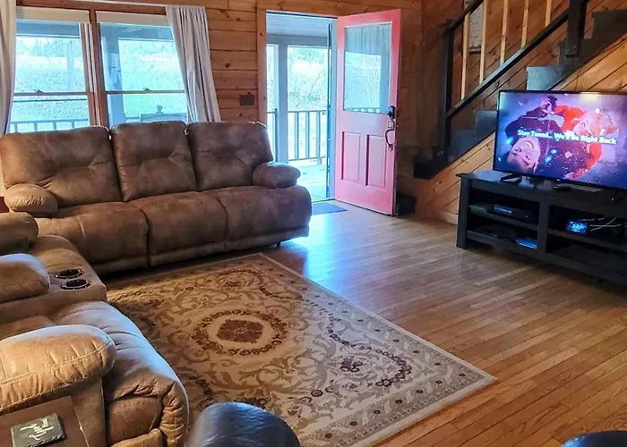 Rustic Cabin With Screened Deck 8 Mi To Dollywood